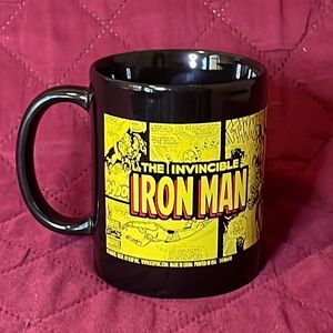 ICUP Marvel The Invincible Iron Man Comic Wrap Ceramic Mug, 11 oz,